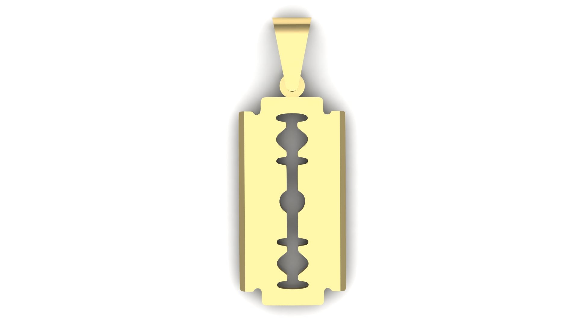 Razor Blade Pendant