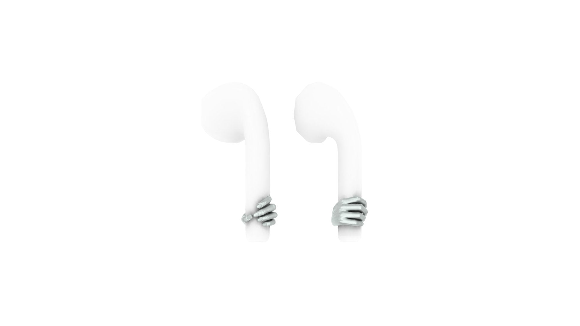 Earbuds Gold Cover - Hands On Me