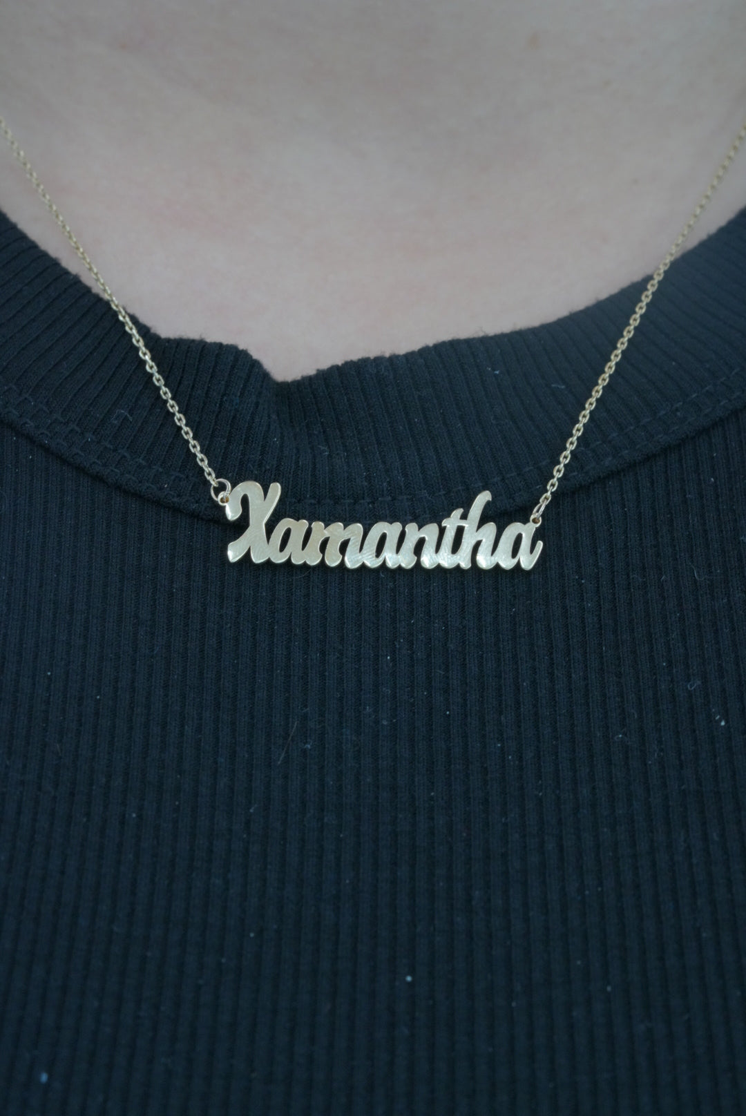 14k Gold Necklace - Custom Name