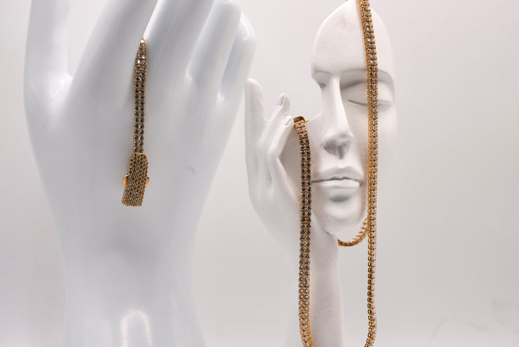14k Tennis Choker - Stella Royale