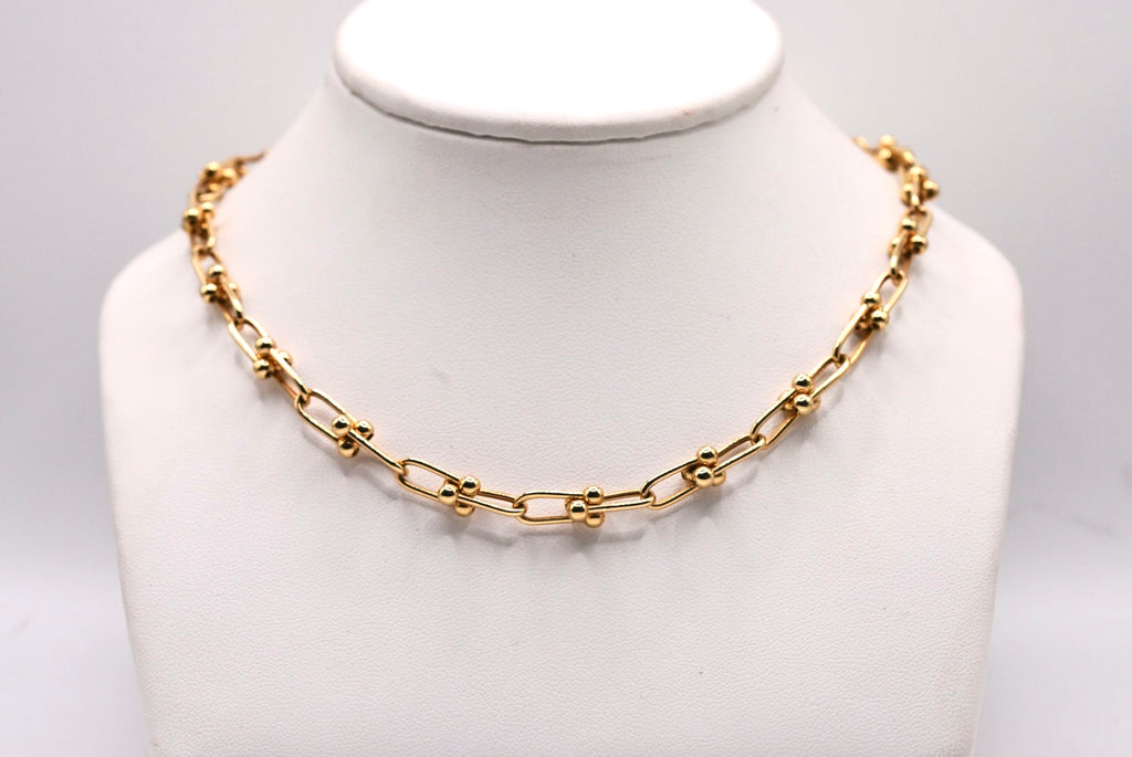 10k Clip Bead Chain - Noble Bloom