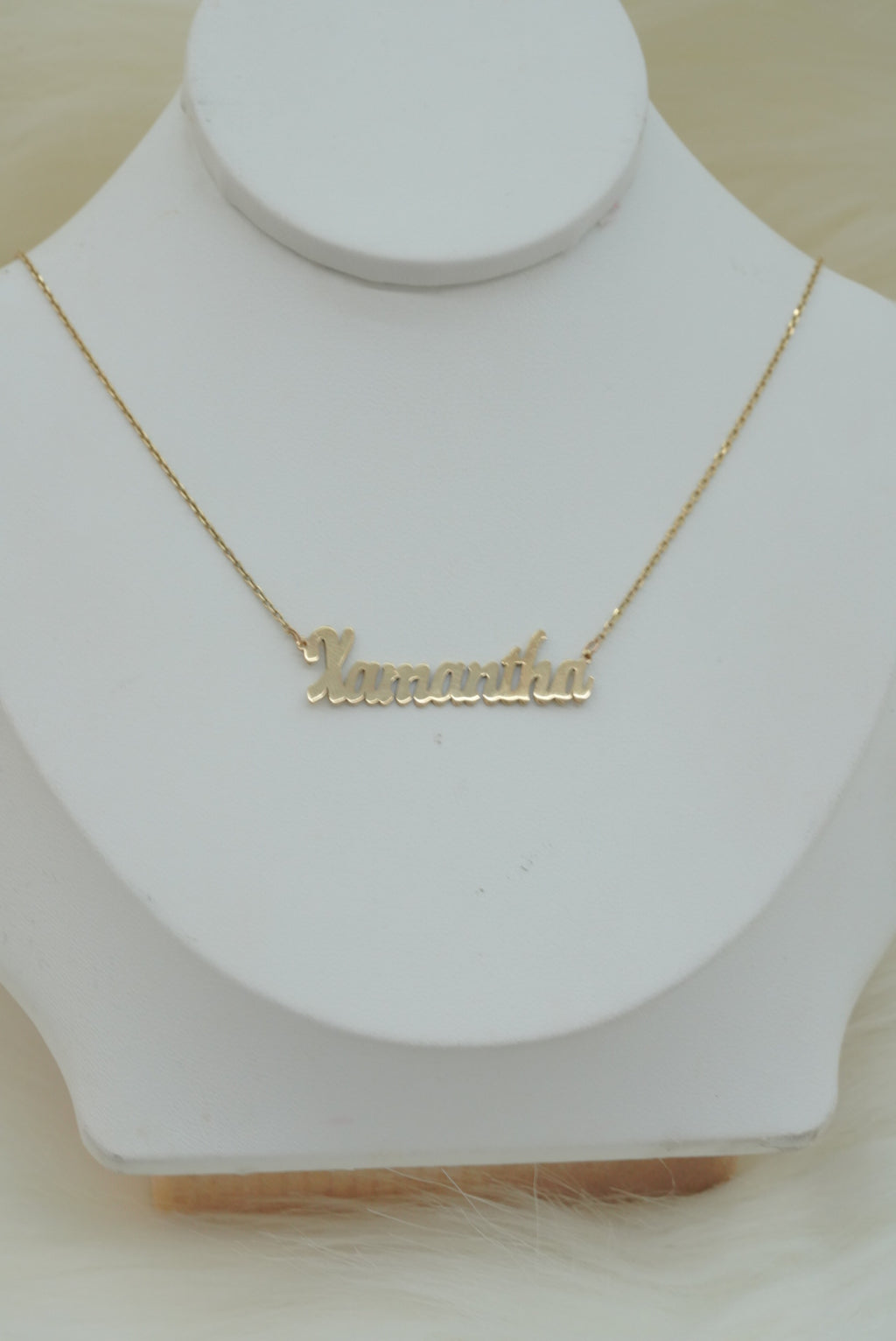14k Gold Necklace - Custom Name
