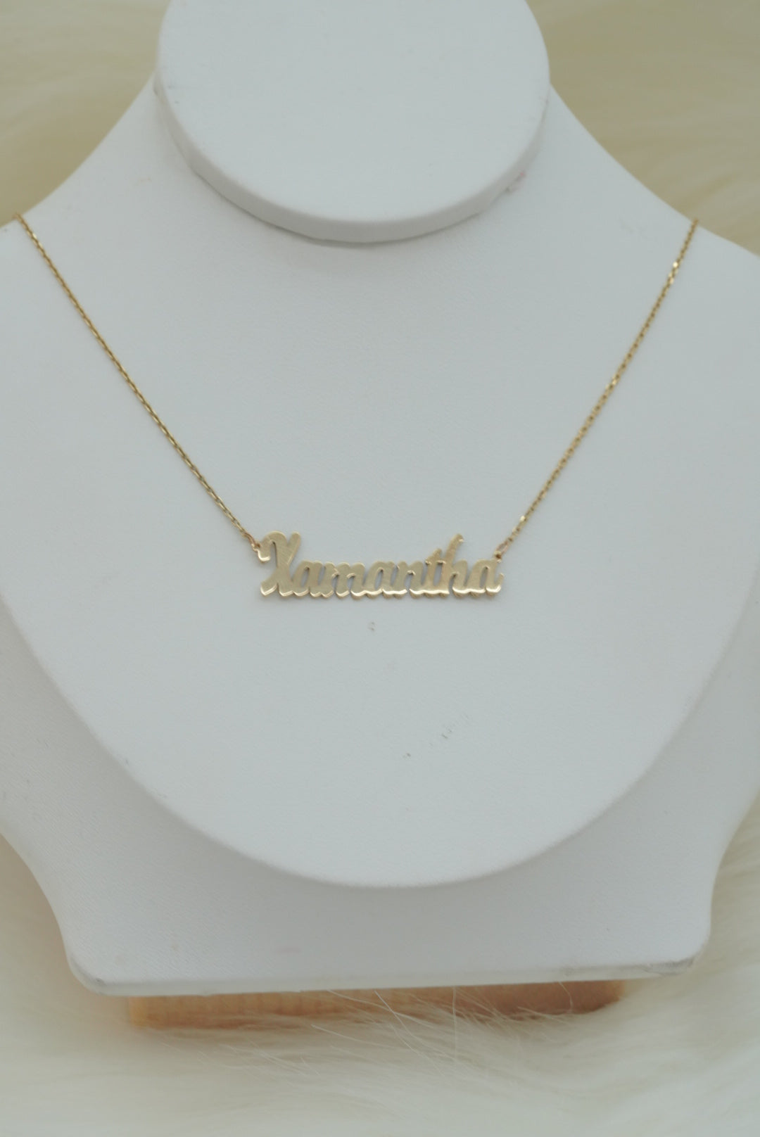 14k Gold Necklace - Custom Name