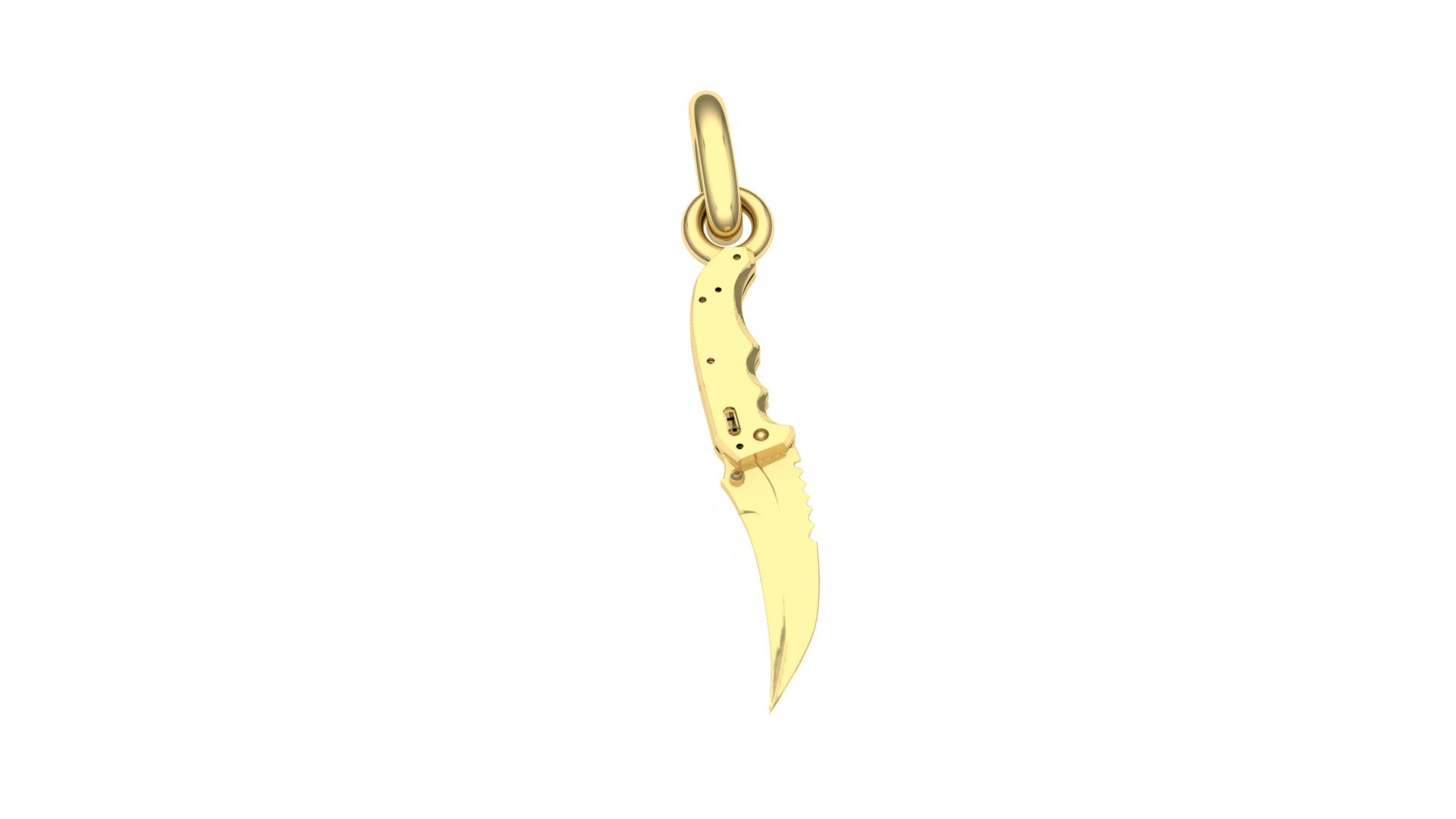 Flip Pendant - Polished Beauty