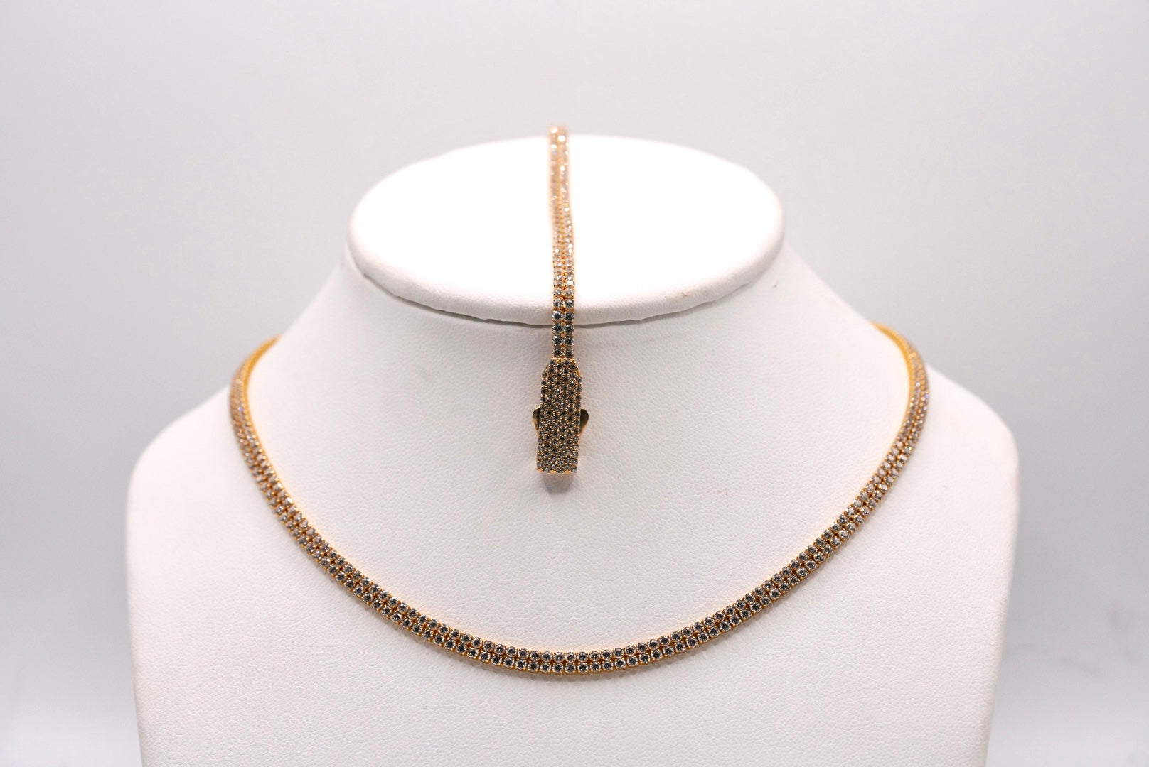 14k Tennis Choker - Stella Royale