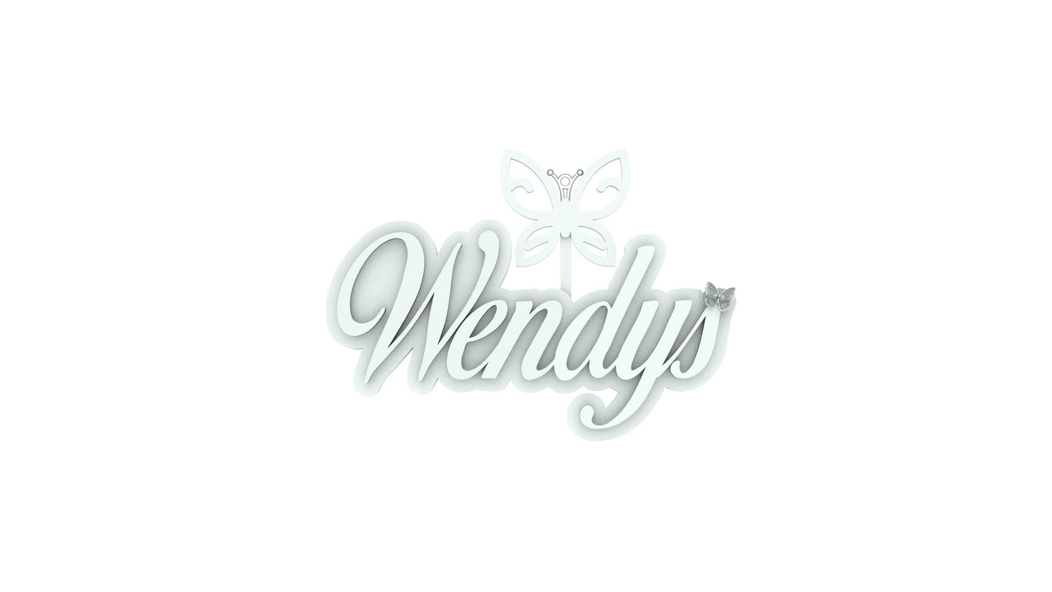 Name Custom Pendant Plain - Fairytale Love