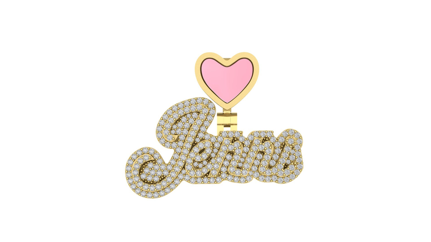 Diamond Custom Pendant - Ladies Favorite