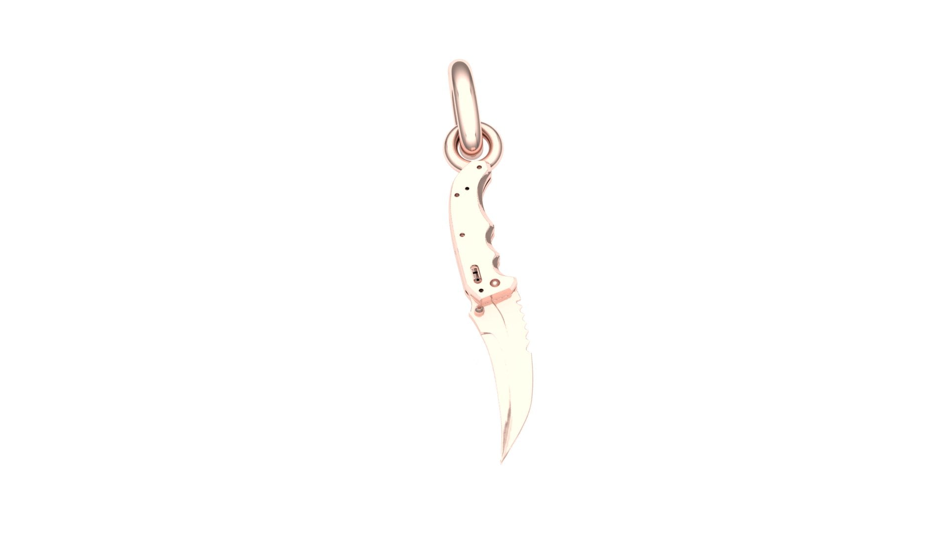 Flip Pendant - Polished Beauty