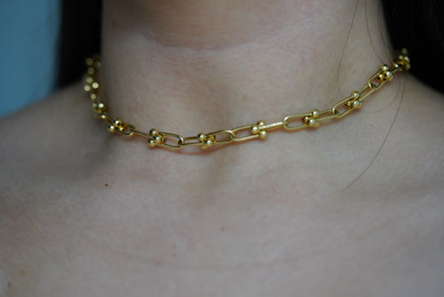 10k Clip Bead Chain - Noble Bloom