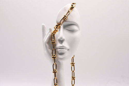 10k Clip Bead Chain - Noble Bloom
