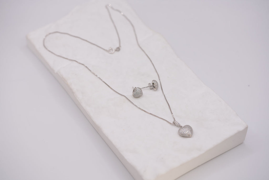 Heart Silver Set - Truly in Love