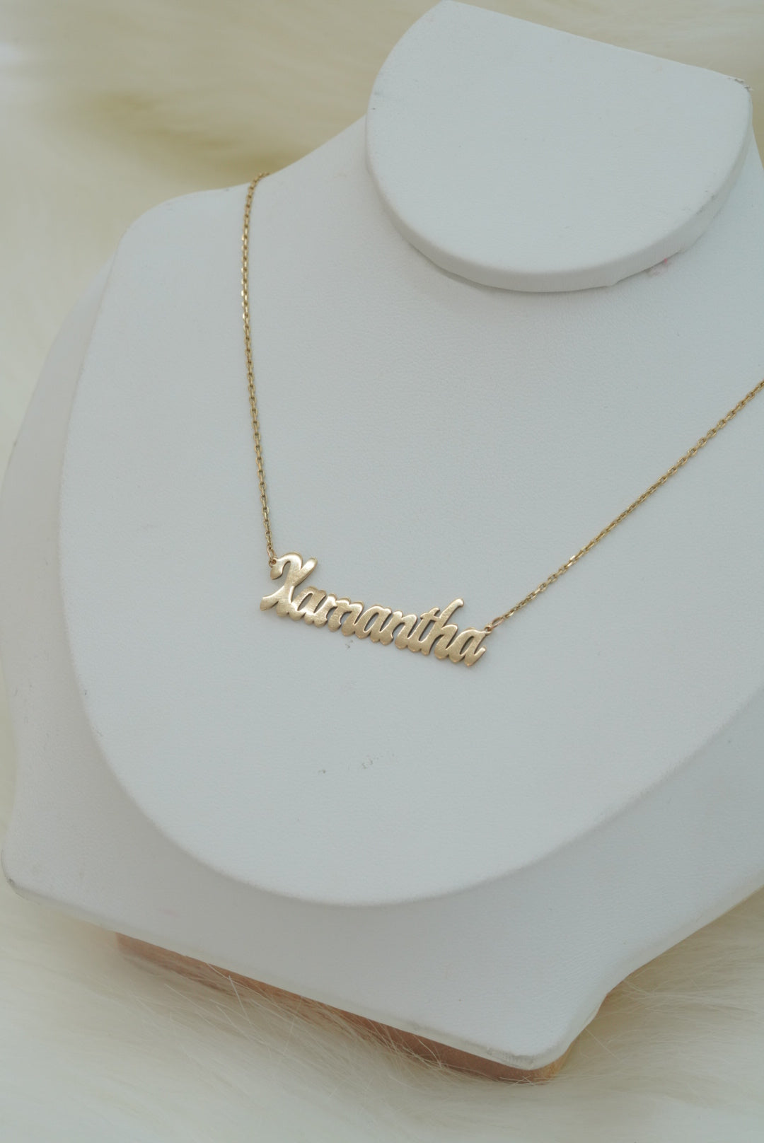 14k Gold Necklace - Custom Name