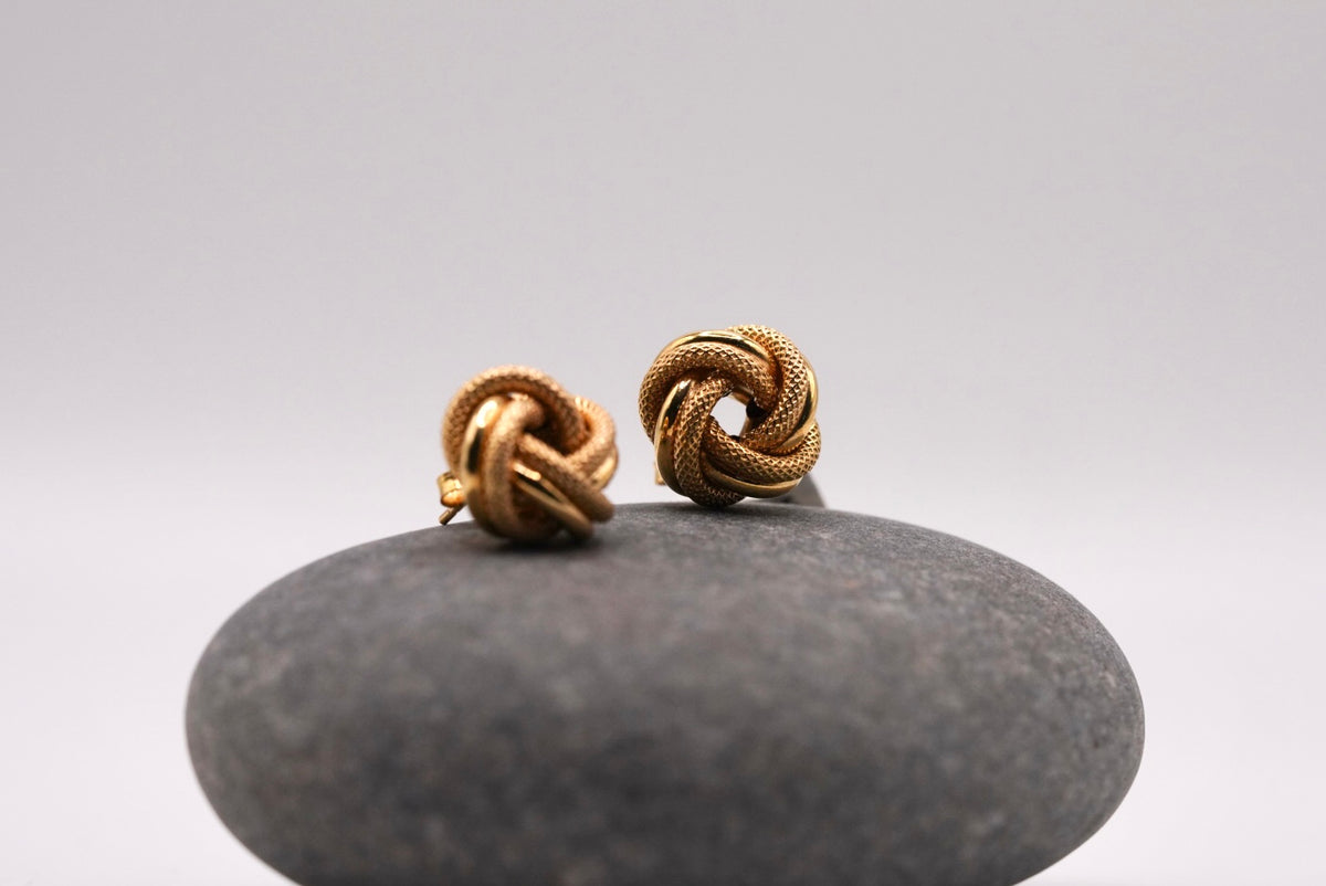 14k Knot Earrings - All Time Favorite