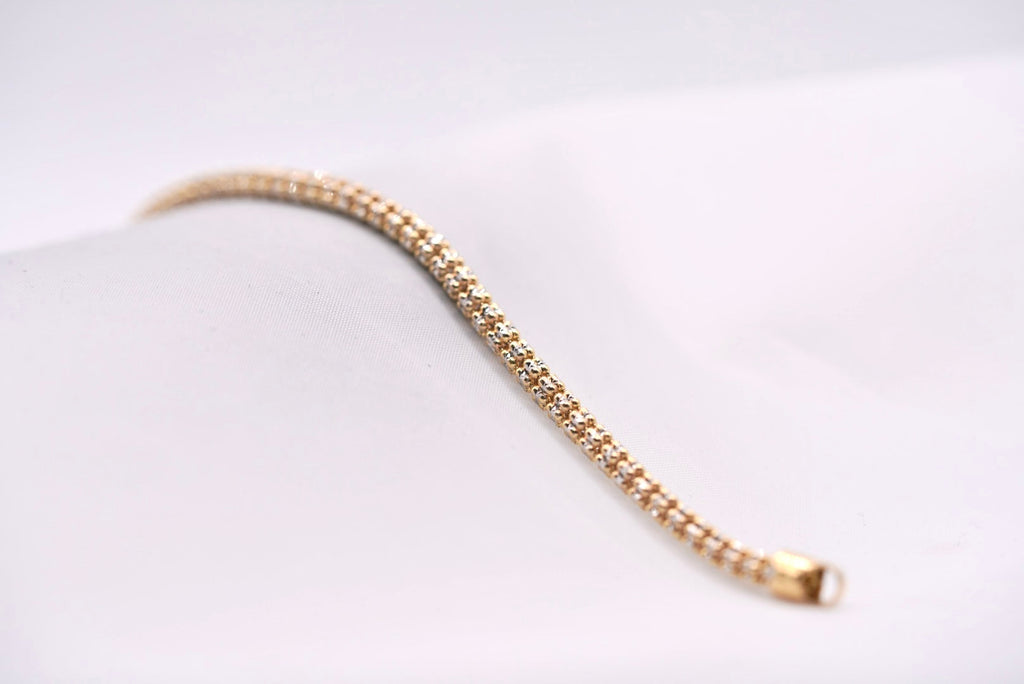 14k Shiny Bracelet - Power Brilliance
