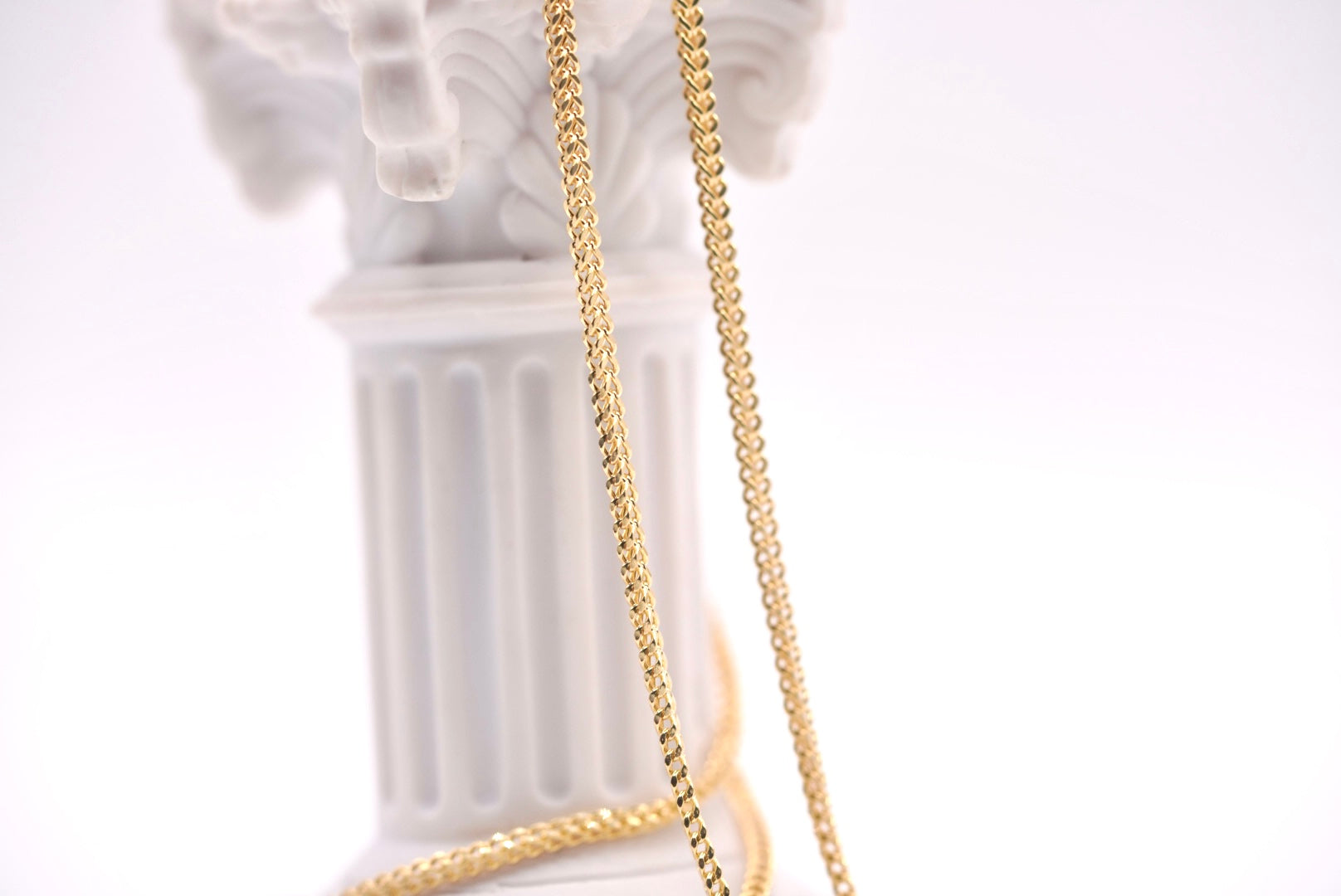 14k Franco Cross Chain - Faithful Soul