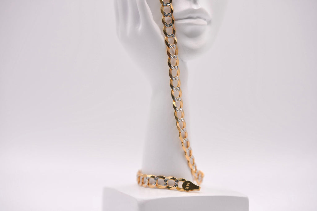 14k Diamond Cut Bracelet - Shiny Details