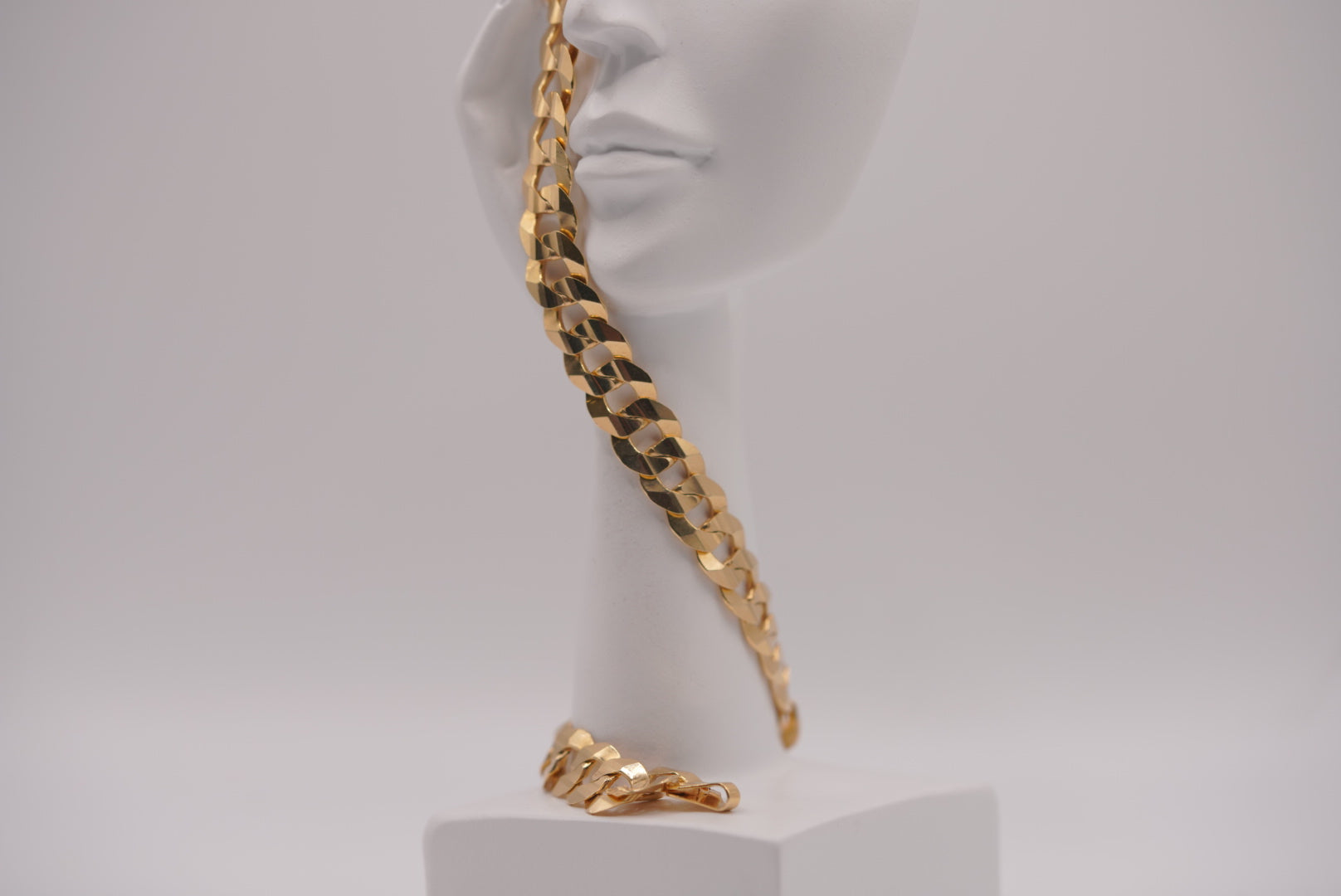 14k Diamond Cut Bracelet - Bold Power