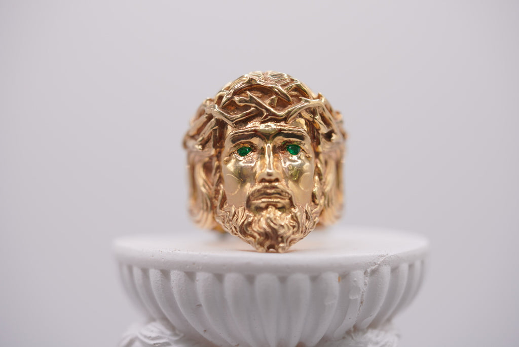 14k Gold Custom Heavyweight Signet Ring