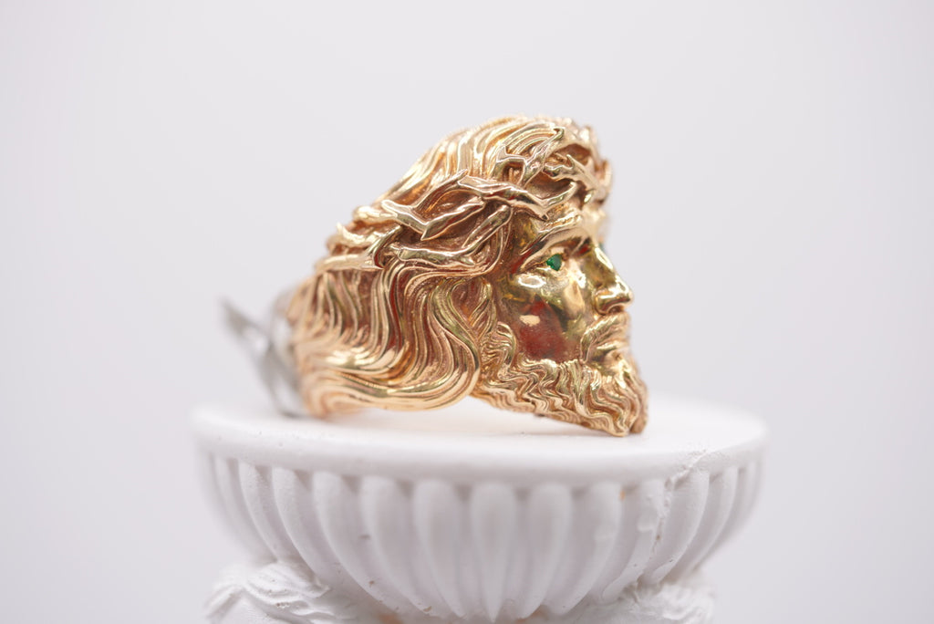 14k Gold Custom Heavyweight Signet Ring