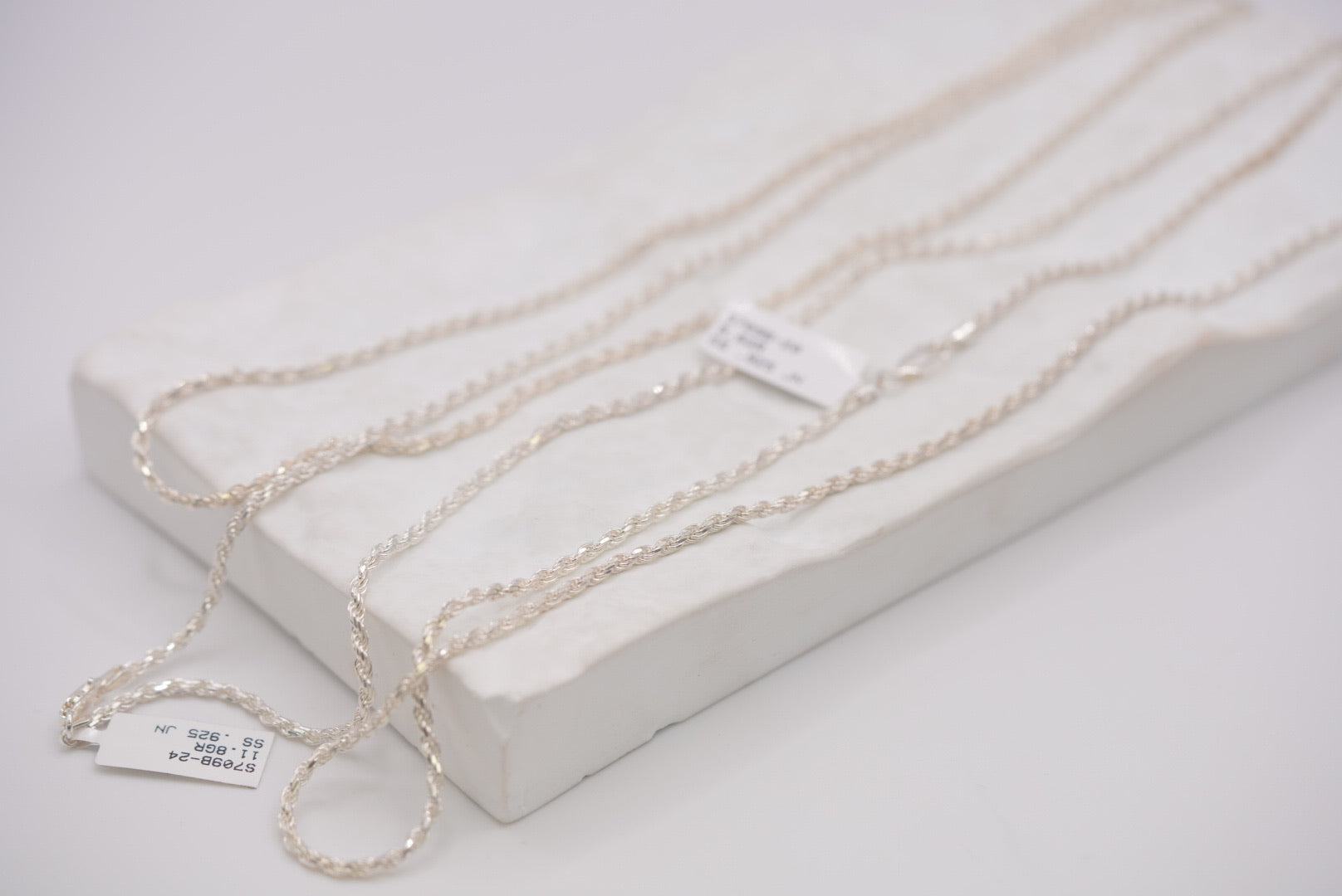 Classic Sterling Silver Rope Chain