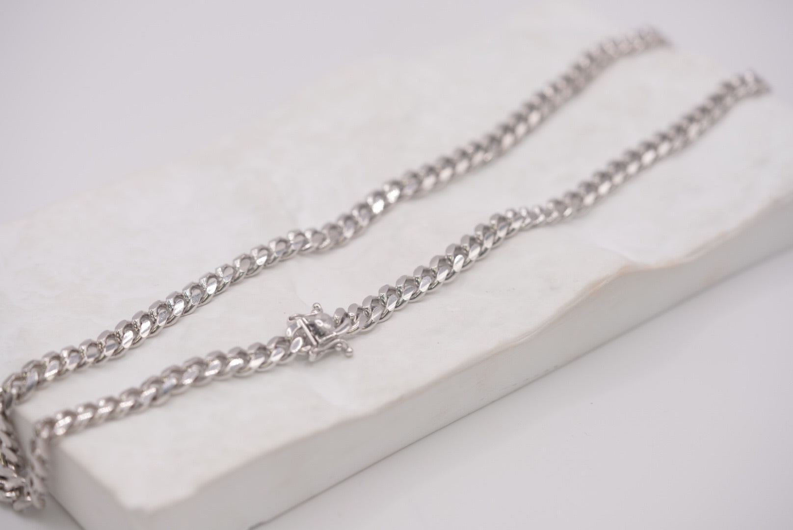 Sterling Silver Cuban Link Chain