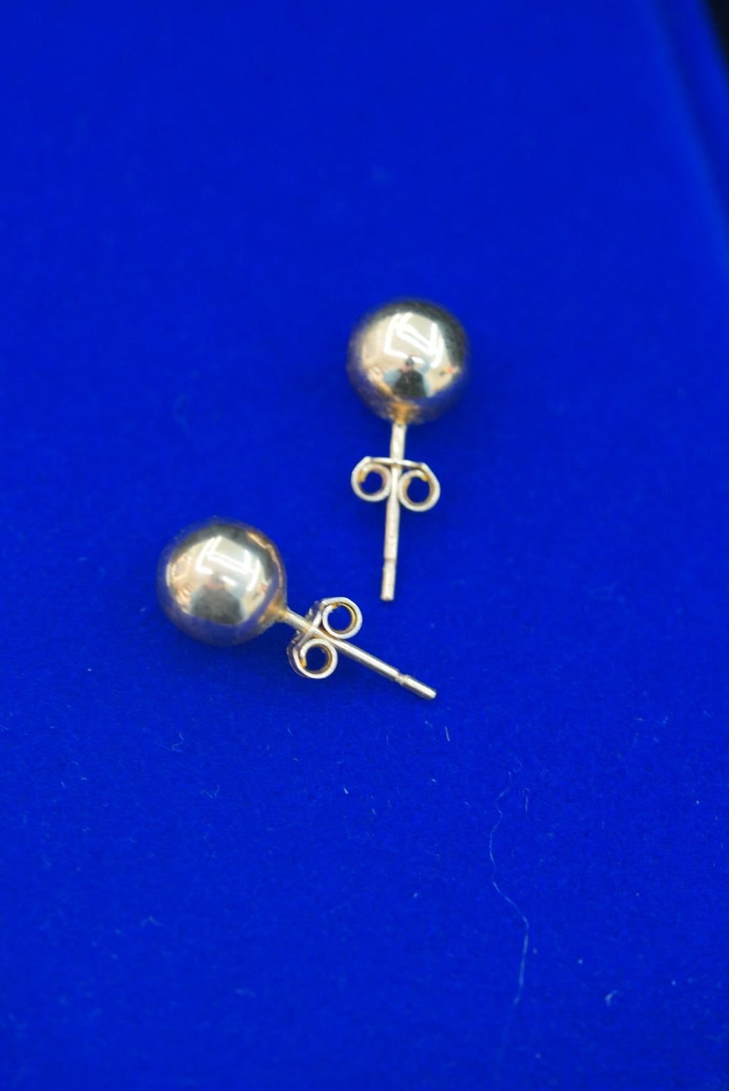 10k Gold Earrings - Ball Studs