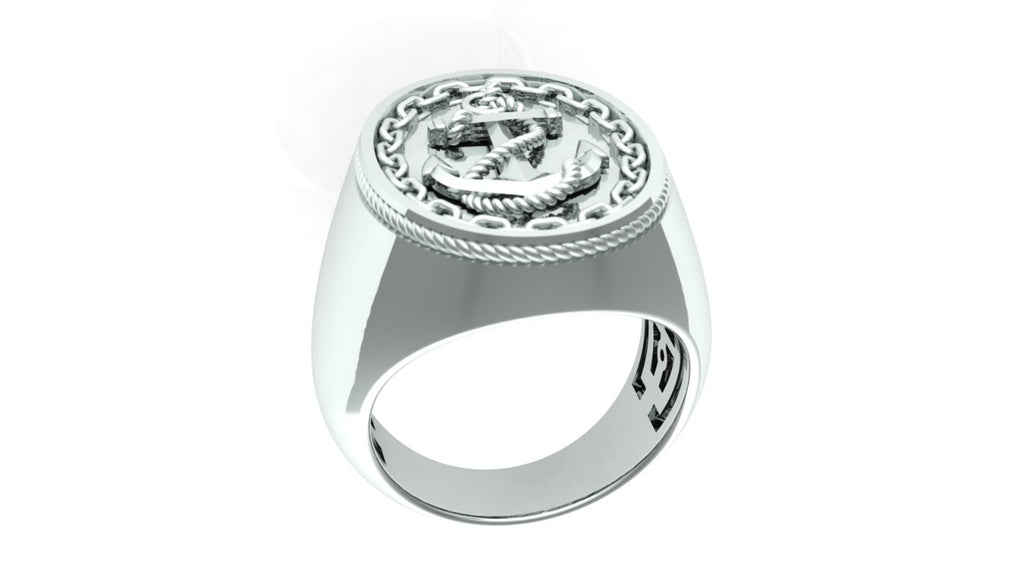 Nautical Ring - Nautilus Signet