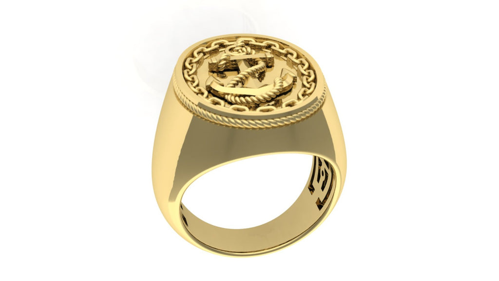 Nautical Ring - Nautilus Signet