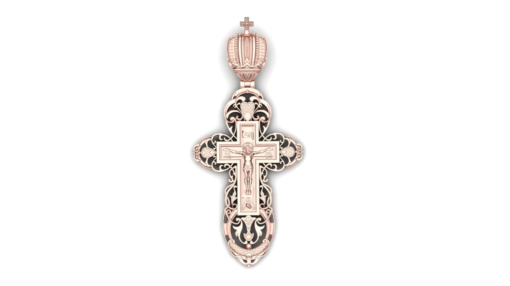 Royalty Christ Cross Plain