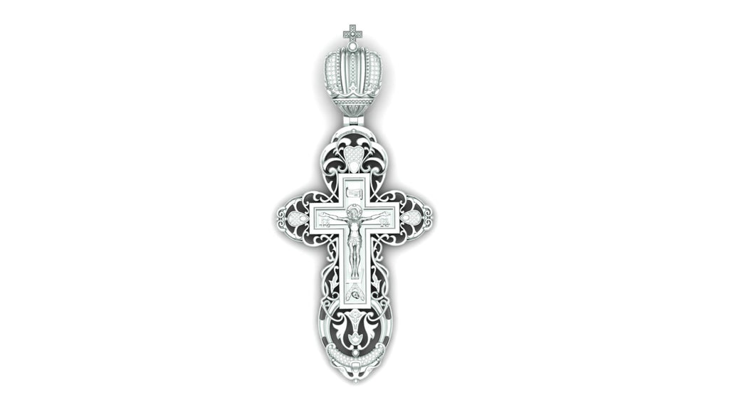 Royalty Christ Cross Plain