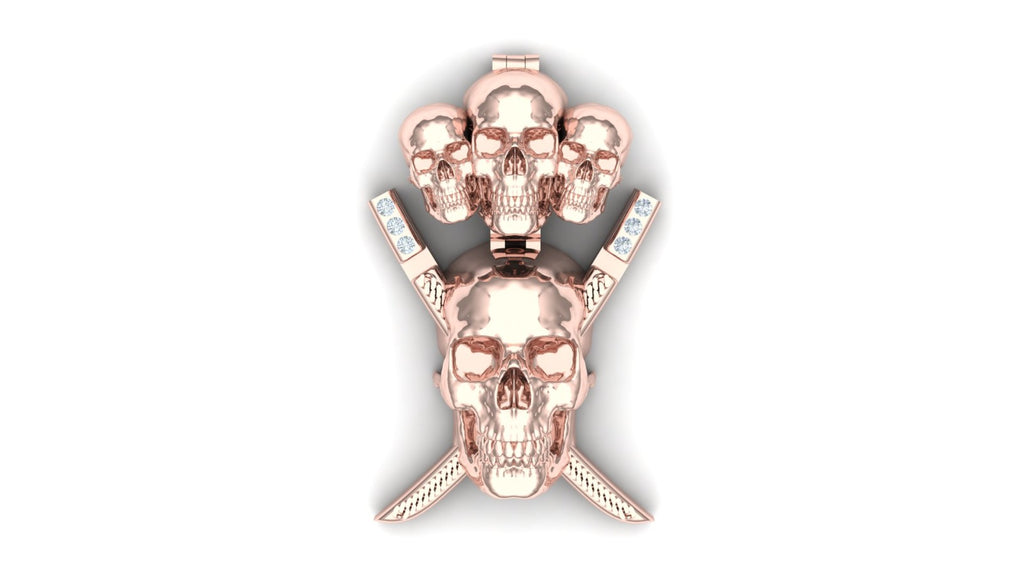 Skull Ninja Pendant