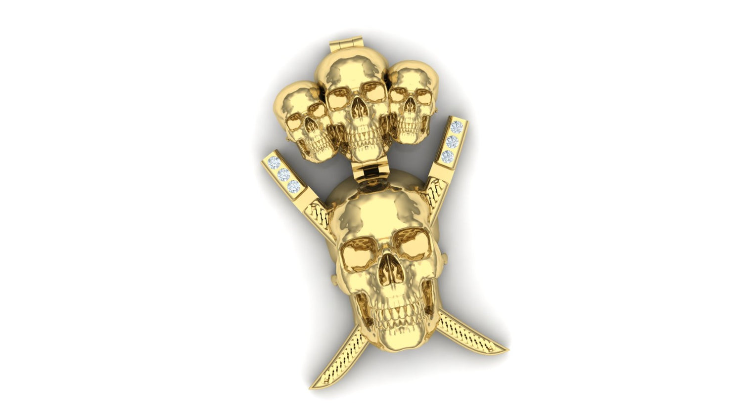 Skull Ninja Pendant