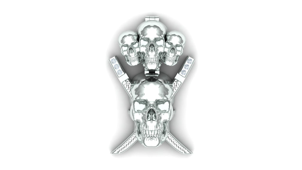 Skull Ninja Pendant