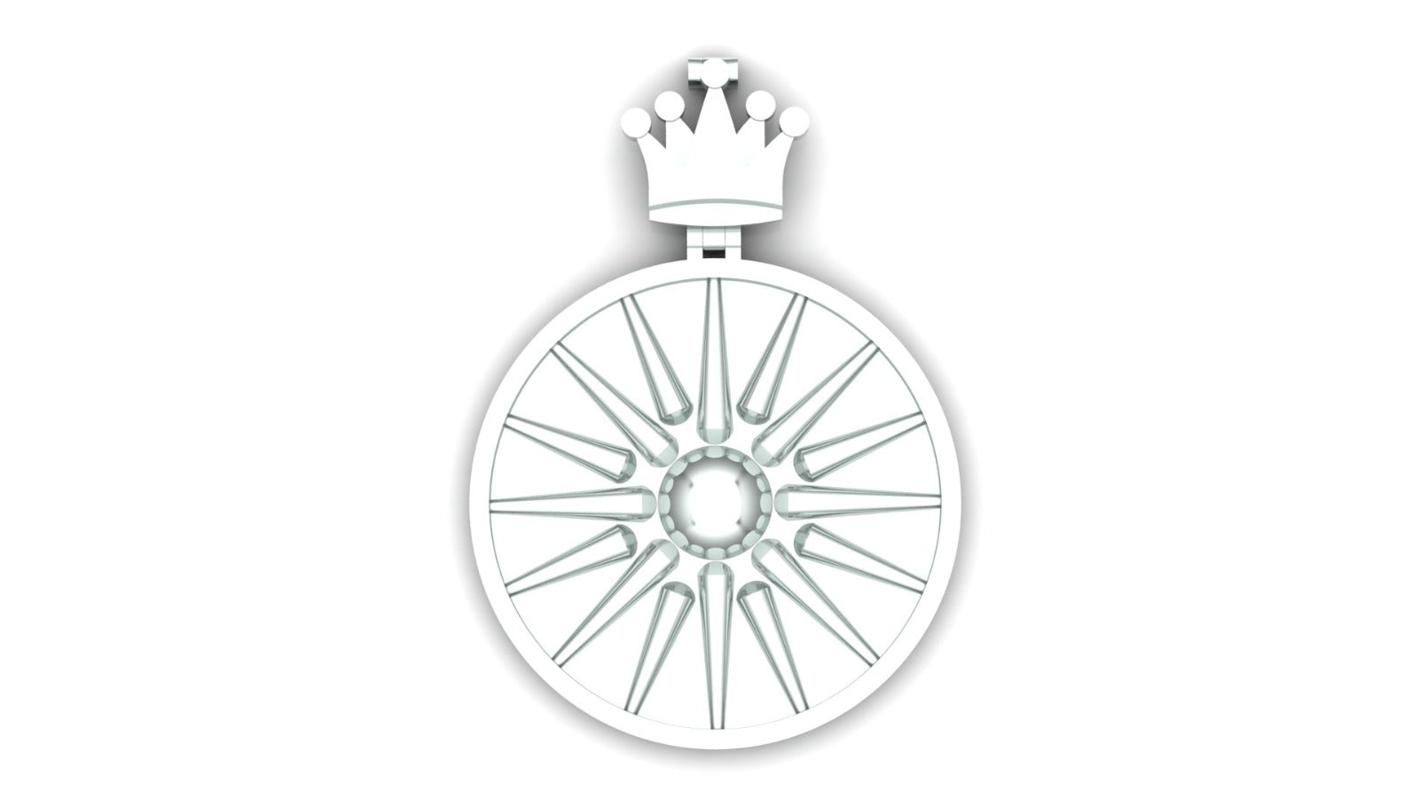 Arged Star Pendant