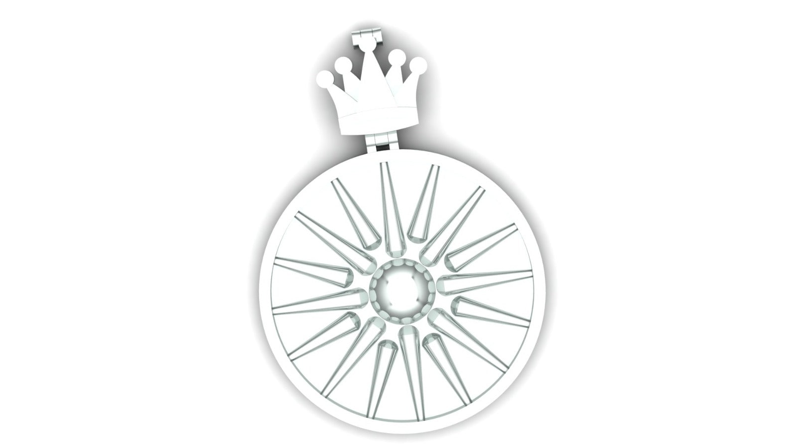 Arged Star Pendant