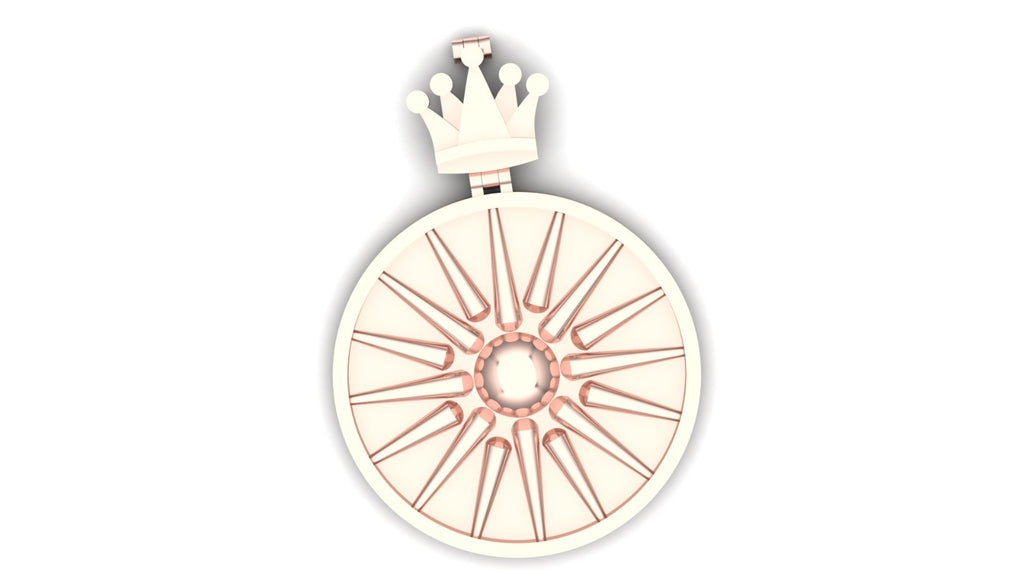 Arged Star Pendant