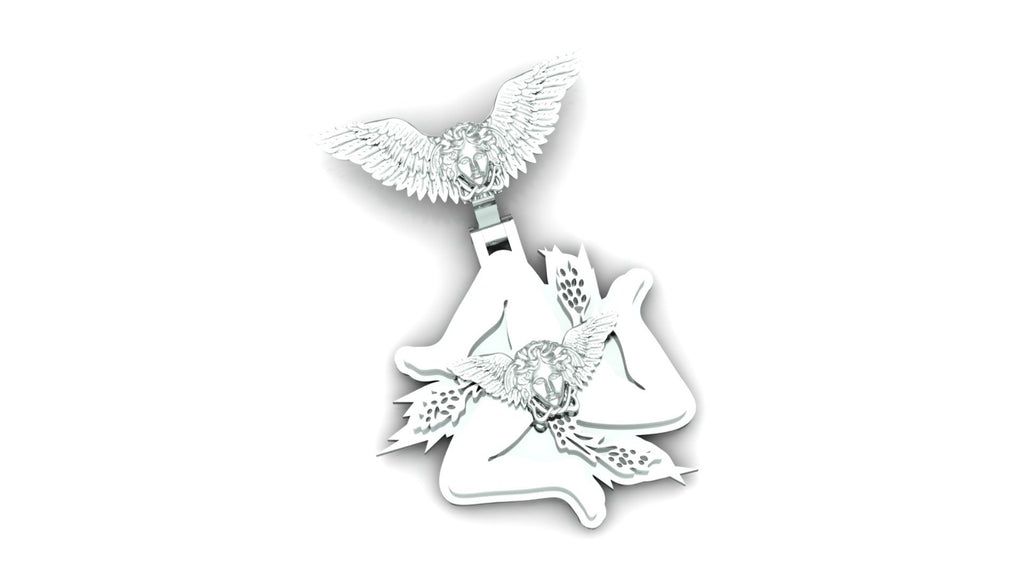 Sicilian Trinacria Pendant