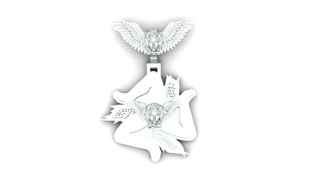 Sicilian Trinacria Pendant