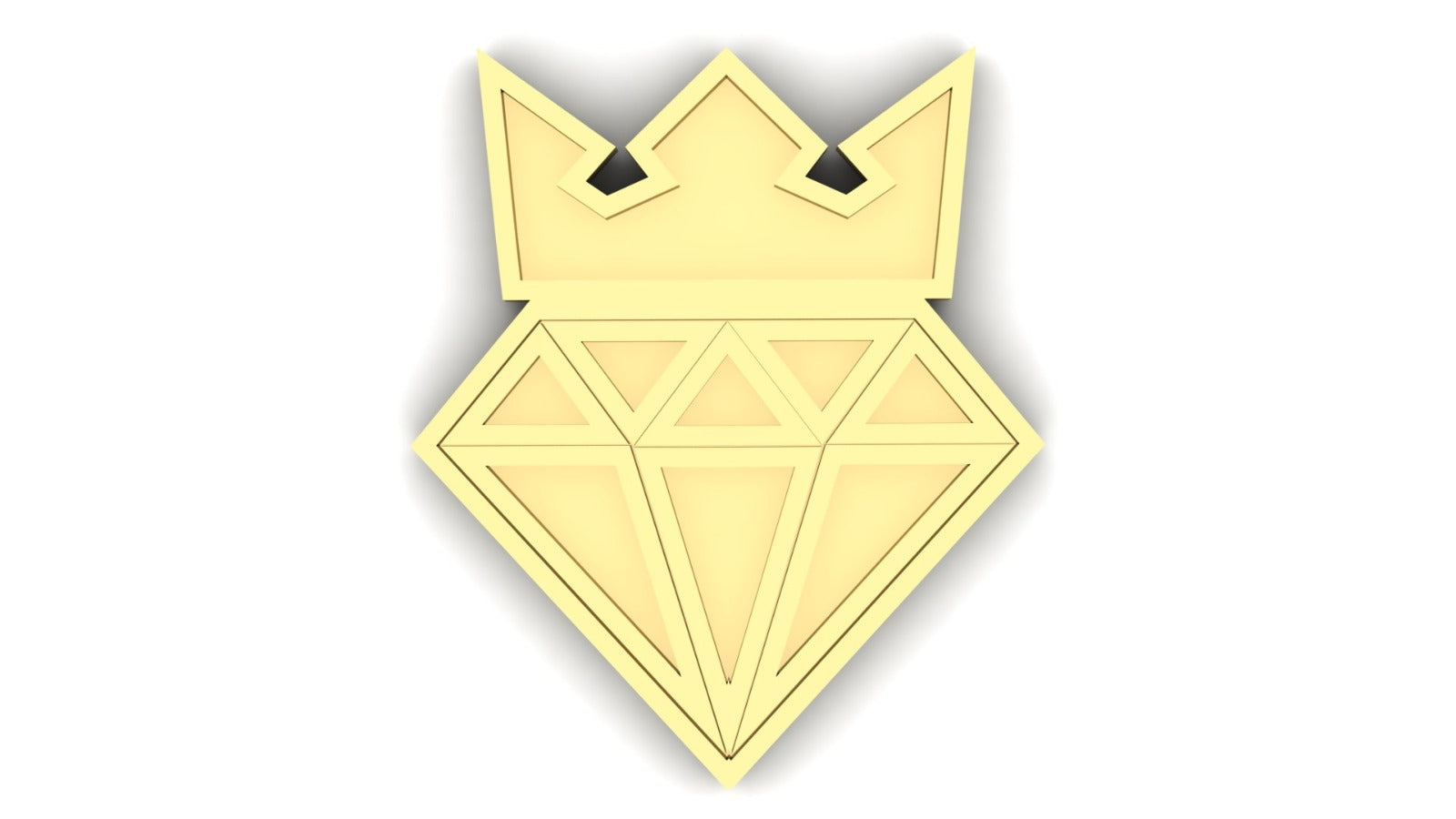 King Diamond Plain Pendant