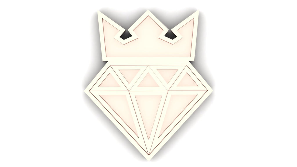 King Diamond Plain Pendant