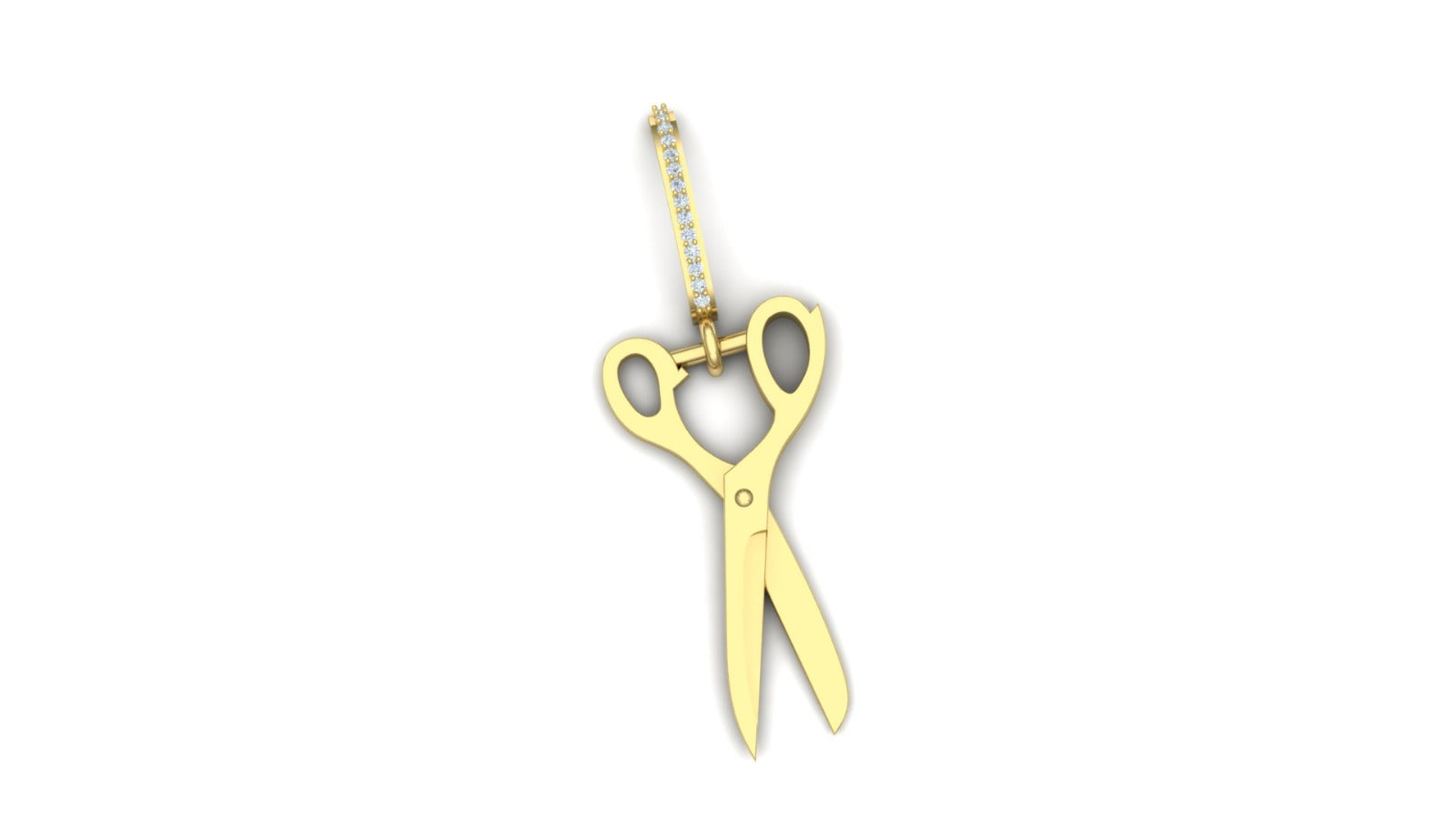 Scissors Nation Pendant
