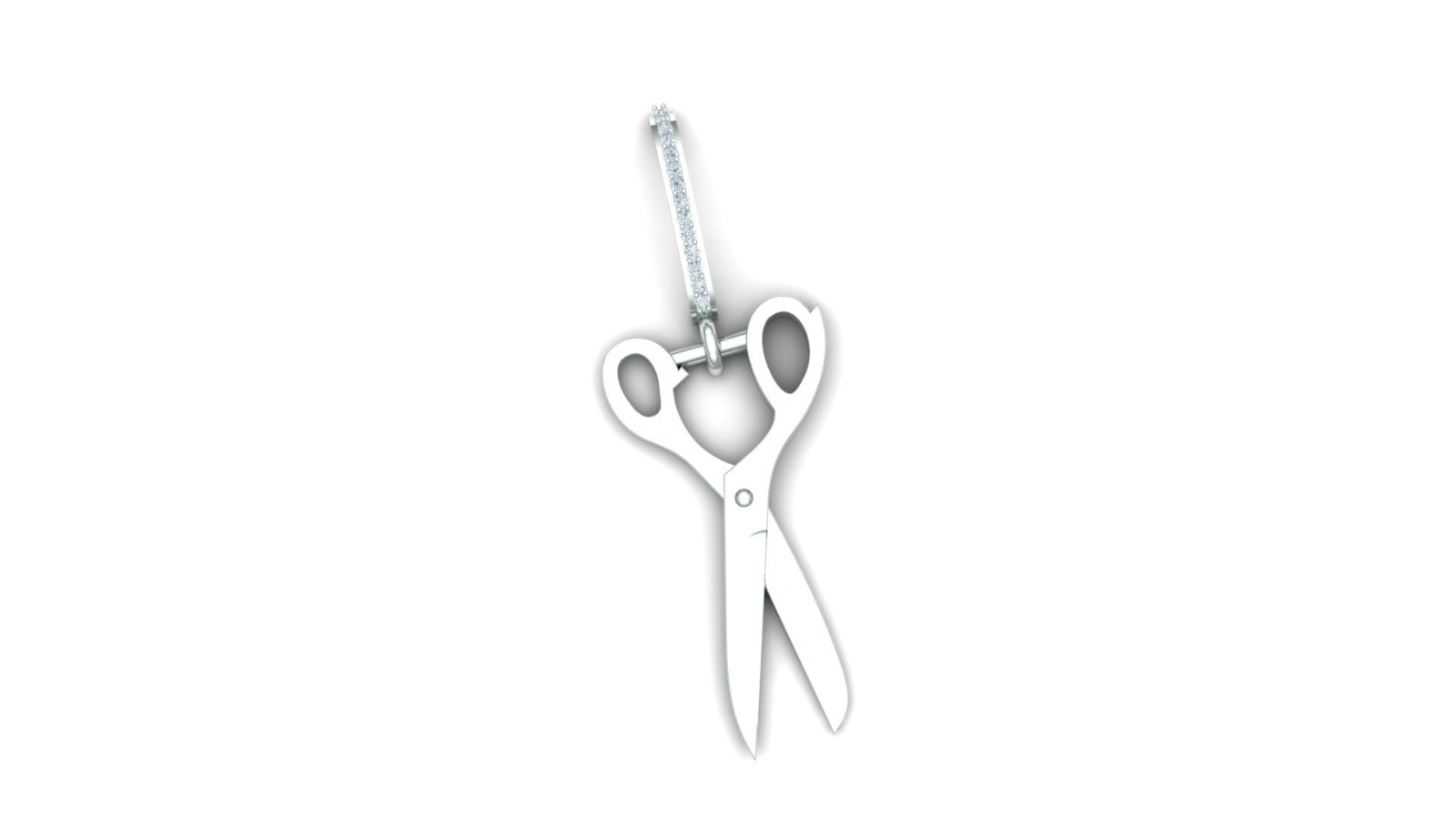 Scissors Nation Pendant