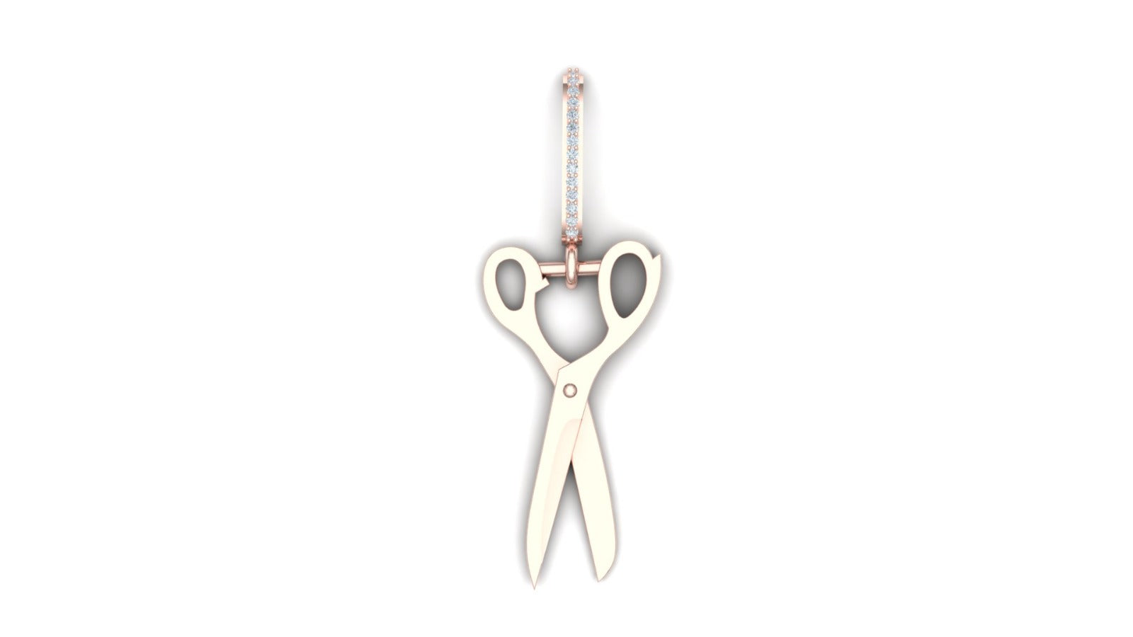 Scissors Nation Pendant