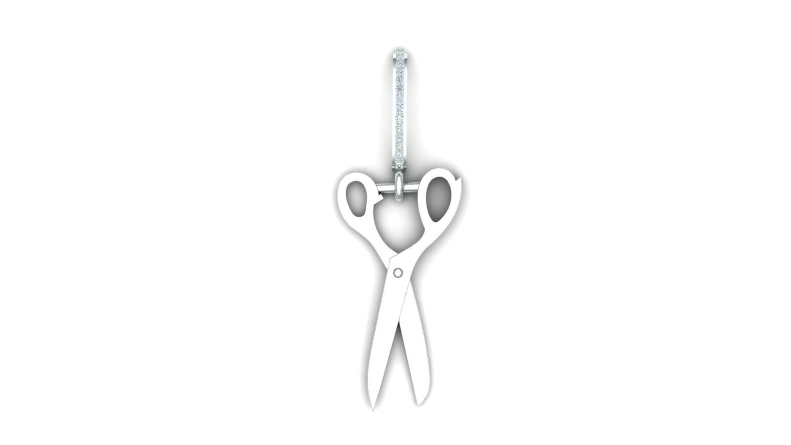 Scissors Nation Pendant