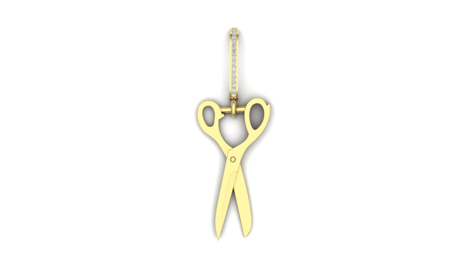 Scissors Nation Pendant