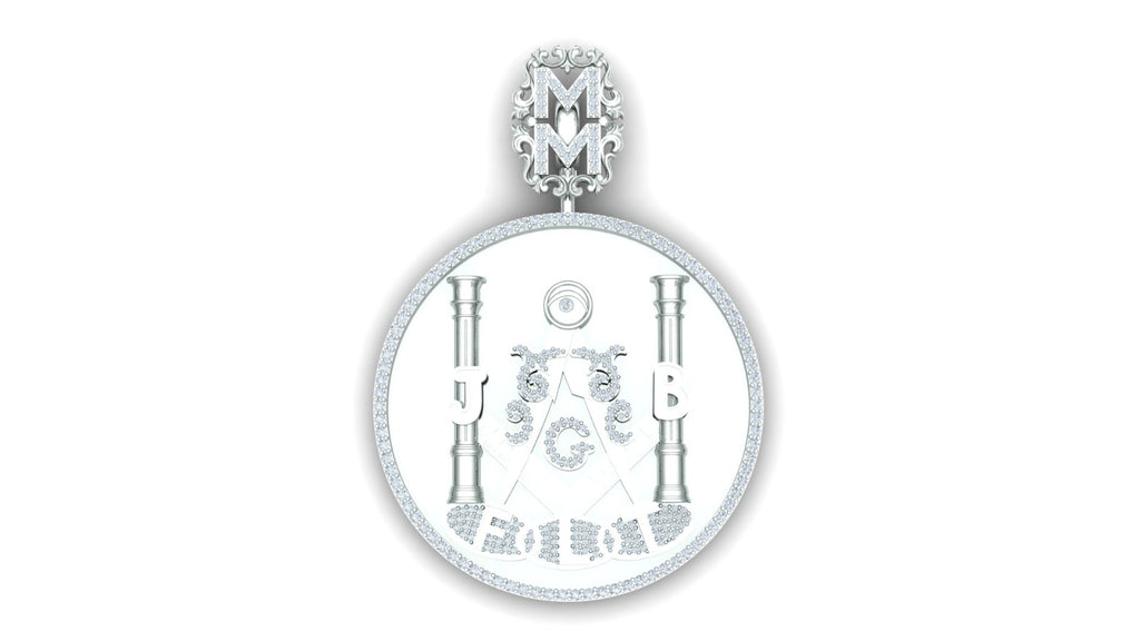 Mazonic Medallion Pendant