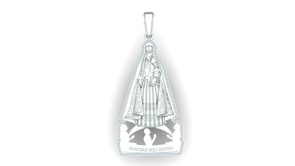 Virgen Caridad Pendant