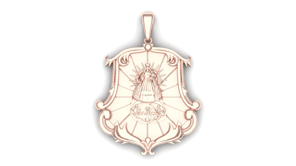 Virgen Caridad Celestial Pendant