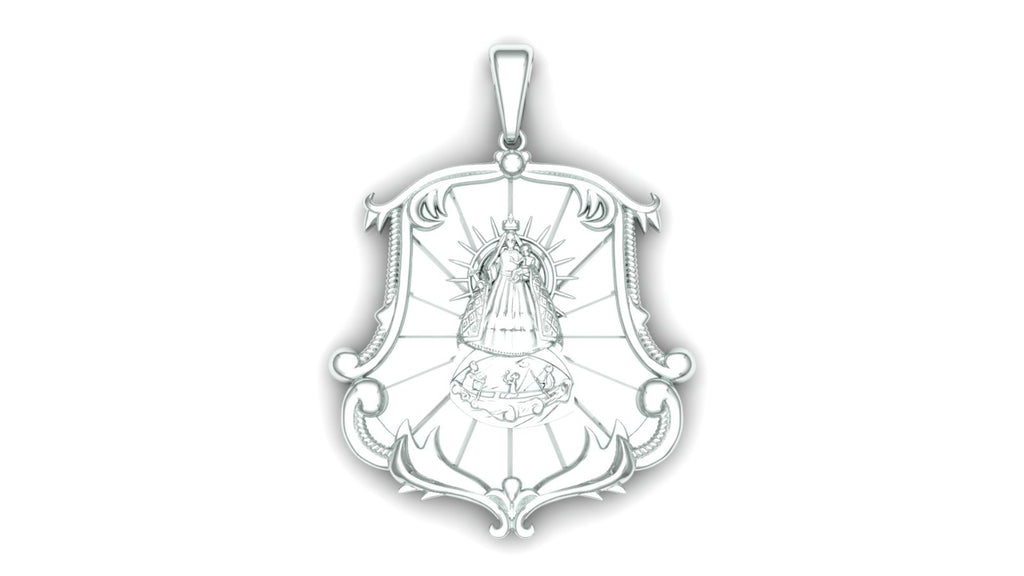 Virgen Caridad Celestial Pendant