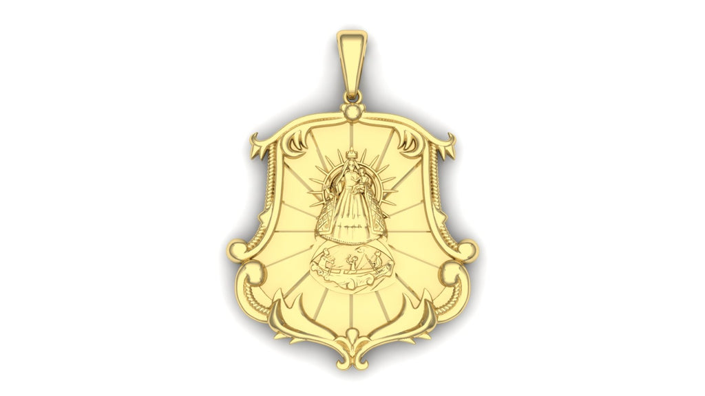 Virgen Caridad Celestial Pendant